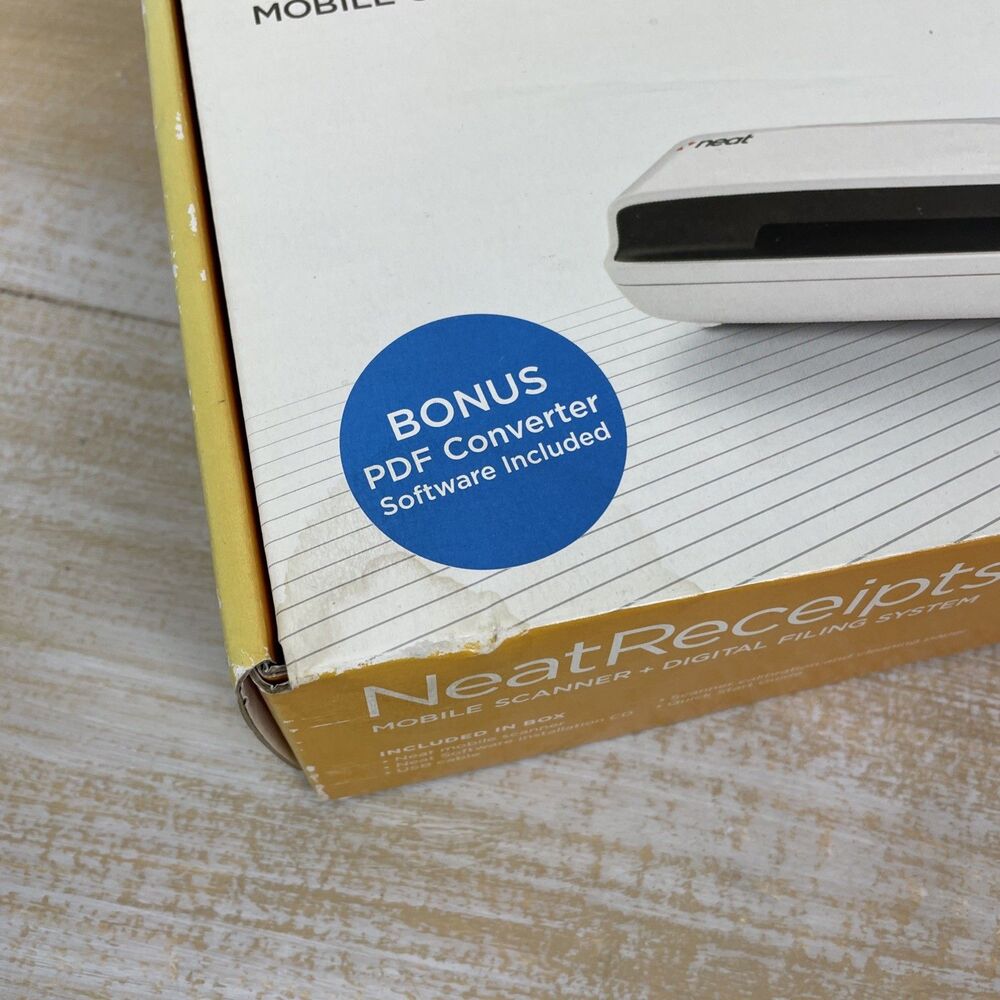 NeatReceipts Mobile Scanner + Digital Receipt Filing System Scanner - Picture 8 of 8